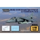  AN/ALQ-231(V) Intrepid Tiger II Pod for USMC AV-8B & F/A-18 Total 3 Resin parts with PE & Decal Detailed Stencil decal included