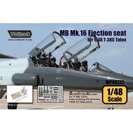 Martin Baker Mk.16 (US16T) Ejection seat set (for 1/48 T-38C Talon)