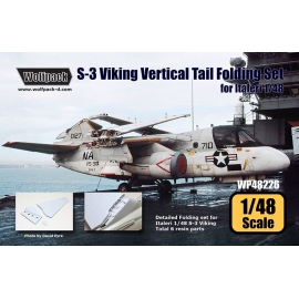 S-3 Viking Vertical Tail Folding set (for Italeri 1/48)