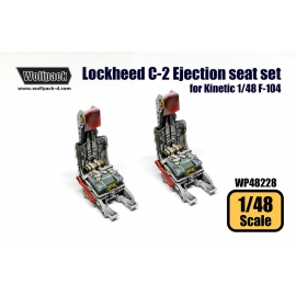 Lockheed C-2 Ejection seat set (for Kinetic 1/48 F-104)