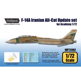 F-14A Iranian Ali-Cat Update set (for Academy 1/72)
