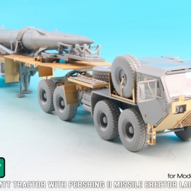 1/72 USA M983 Tractor w/Pershing II Missile Erector Launcher Detail up set (for Model collect)