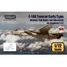 F-14A Tomcat Early Type Beaver Tail Conv. set - Block 60 (for Academy 1/72)