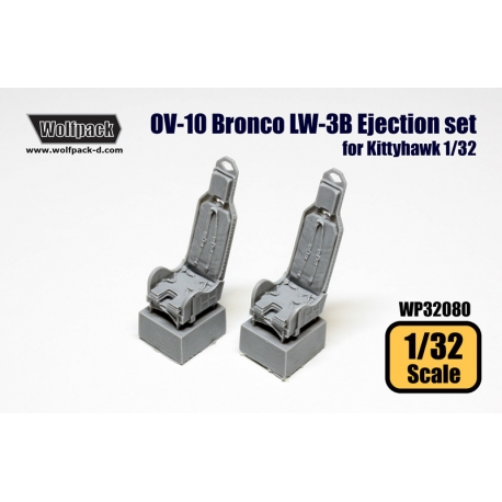 Wolfpack 1/32 resin OV-10 Bronco LW-3B Ejection Seat set for Kittyhawk - WP32080 Wolfpack 1/32 resin OV-10 Bronco LW-3B Ejection Seat set for Kittyhawk - WP32080