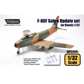 F-86F Sabre Update set (for Kinetic 1/32)