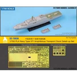 1/700 PLA Navy Type 071 Detail-up Set (for Trumpeter)