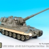 1/35 British AS-90 Self-Propelled Howitzer Side Skirts set for Trumpeter