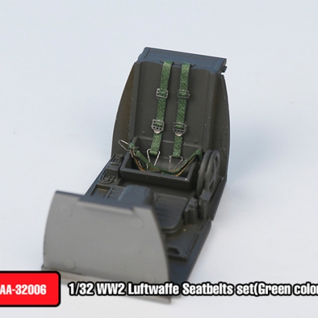 WW2 LUFTWAFFE Seatbelts set(Beige color)